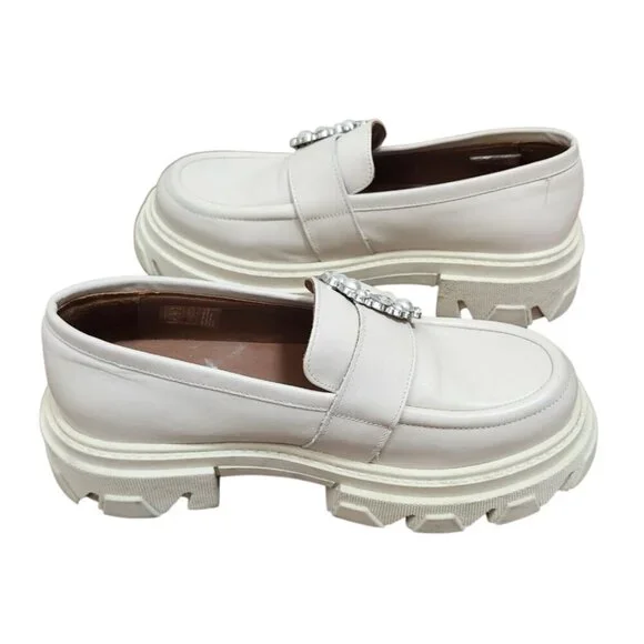 Alohas Trailblazer Crystal Beige Loafer Shoe EU 42 /US 11-11.5 - Picture 9 of 16